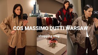 COS MASSIMO DUTTI НОВАЯ КОЛЛЕКЦИЯ ОСЕНЬ 2024 SHOPPING VLOG часть 2 #шоппингвпольше