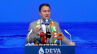 Genel Başkanımız Ali Babacan'ın 1. Olağan Antalya Alanya İlçe Kongresindeki Konuşma Özeti