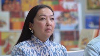 Meet Aigerim Karibaeva, the Kazakh artist reviving cultural heritage through ethno-modern art