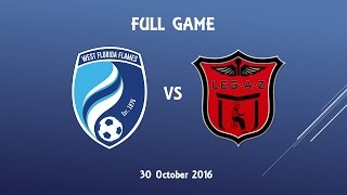 WFF U16: 30 Oct 2016 vs Leg A-Z Soccer Full Game