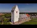 dronevideo af 3 danske kirker