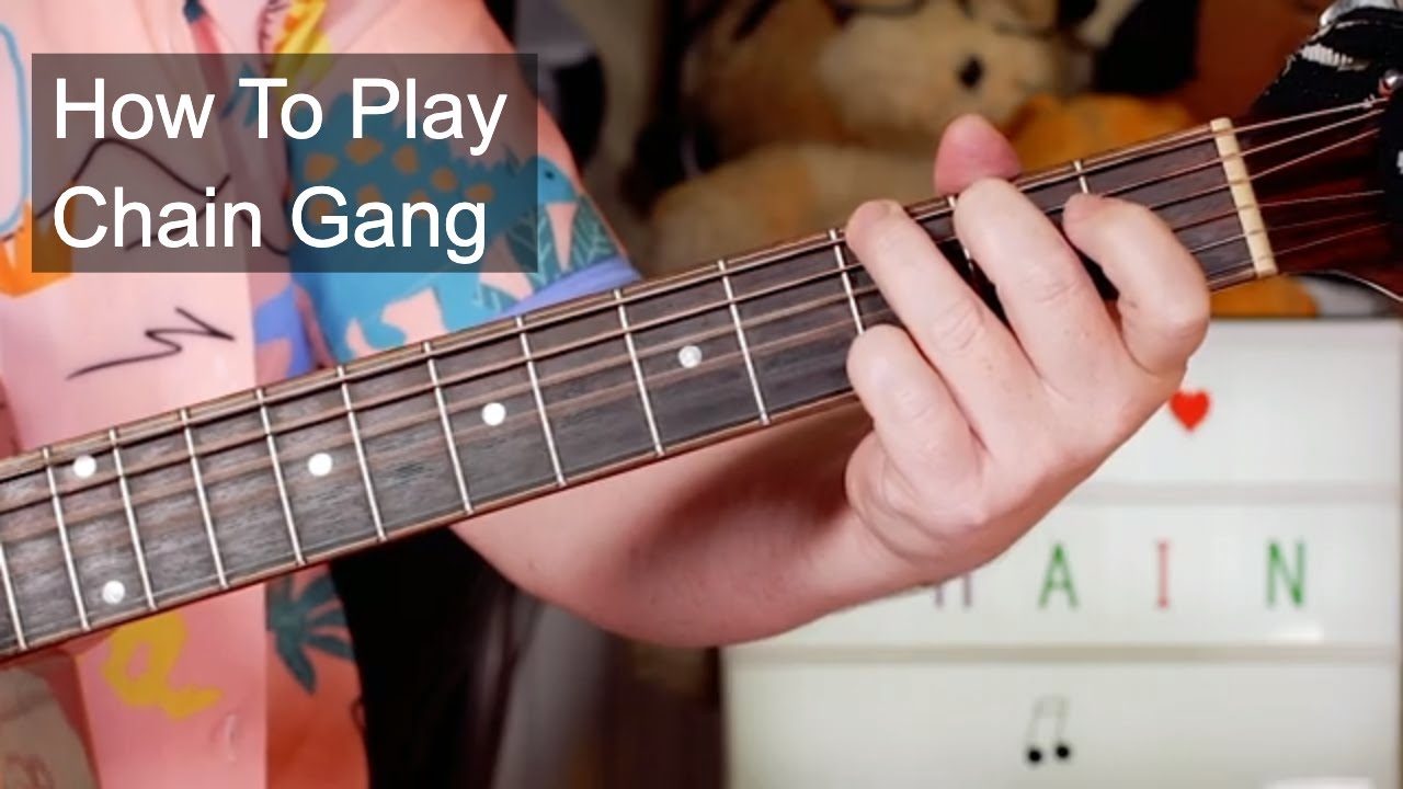 'Chain Gang' Sam Cooke Easy Acoustic Guitar Lesson - YouTube