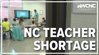 Massive teacher shortage in NC could be hurting most vulnerable of students