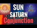 Sun Saturn Conjunction (Sun conjunct Saturn) Vedic Astrology