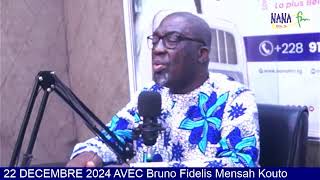 École du dimanche du 22 DECEMBRE 2024 AVEC Bruno Fidelis Mensah Kouto