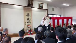 公益財団法人合気会平成31年鏡開き Kagami biraki at Aikikai HQ Dojo 2019