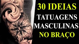 30 Ideias de TATUAGEM NO BRAÇO MASCULINO - TATUAGENS MASCULINAS NO BRAÇO Incríveis Para Escolher