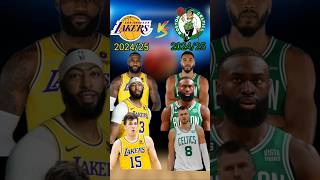 Los Angeles Lakers vs Boston Celtics: Top 3 Players Comparison 🔥 | NBA Rivalry #basketball