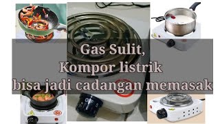 Gas elpiji sulit , ini dia pengganti gas untuk memasak !!!!