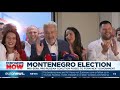 montenegro election pro serb pro russian coalition poised to form next government