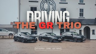 Driving the GR Trio - GR86 vs GR Supra Vs GR Yaris