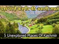 कश्मीर की 5 सबसे ज्यादा खुबसूरत जगह| 5 Unexplored Places of Kashmir valley.