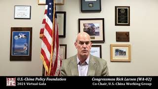 Rep Rick Larsen on Congress and China (Dec 2021)