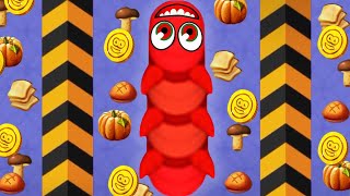 WORMSZONE.IO 001 BIG SLITHER SNAKE TOP 01 / Epic Worms Zone Best Gameplay! #526