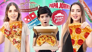 مقارنة بين كل مطاعم البيتزا في دبي🍕 فرق السعر صادم!!😱