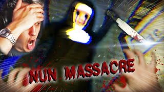 اگه جونتونو دوست دارید این گیم رو بازی نکنید 😱 NUN MASSACRE