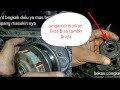 cara mengganti v-belt dan roller motor honda beat fi ESP + Ganti seal Cvt yg bocor