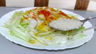 লাউয়ের সাথে ১চামচ গোবিন্দ ভোগ চাল মিশিয়ে বানিয়ে নিন দারুন স্বাদের রেসিপি | Niramish lau recipe