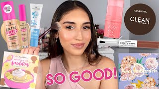 TESTING OUT BRAND NEW *VIRAL* MAKEUP MOSTLY DRUGSTORE | FULL FACE FIRST IMPRESSIONS!!