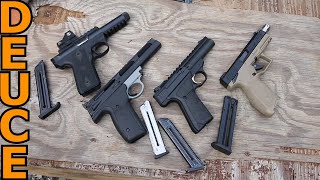 Ruger vs. S&W vs. Browning vs. Taurus  22 pistols at the range