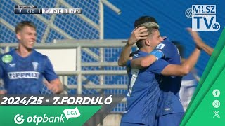 ZTE FC - Kecskeméti TE | 2-1 | (1-1) | OTP Bank Liga | 7. forduló | MLSZTV