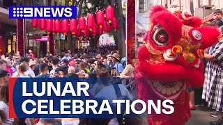 Lunar New Year celebrations kick off in Sydney | 9 News Australia