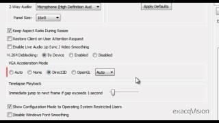 Client, exacqVision