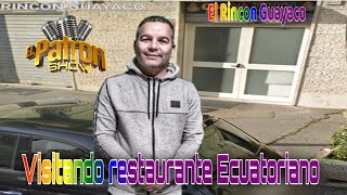 EL PATRON SHOW EN LAS CALLES DE ROMA VISITANDO UN RESTAURANTE ECUATORIANO🧆 🥙