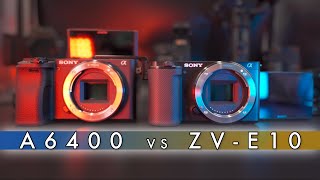 Sony ZV-E10 vs A6400: Detailed Comparison.  Best for Vlogs, Cinematic & YT content?