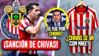 CHIVAS SANCIONARÁ A MOZO! EL RUMOR DE NIKE A CHIVAS / ULTIMAS NOTICIAS