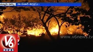 Tirumala walk way closed due to wildfire in Seshachalam forest - Tirupati