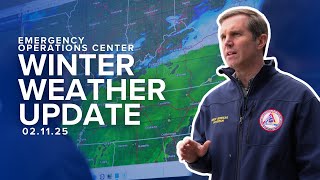 Winter Weather Update | 02.11.25 | Kentucky Emergency Operations Center