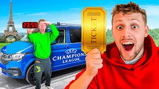 YOUTUBER RACE TO THE CHAMPIONS LEAGUE FINAL!