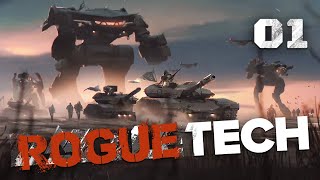 Battletech with TANKS! - Battletech Modded / Roguetech Treadnought Playthrough #01