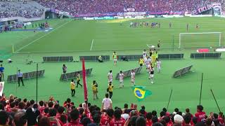 Ｊ１リーグ 第11節： FC東京 vs 名古屋グランパス 試合後の挨拶