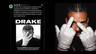 Spotify caught in a weird lie about Drake's ICEMAN