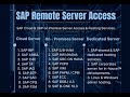 SAP-REMOTE/GUI SERVER ACCESS I ON MAC & Window O/S | How to get SAP Server Access for Practices