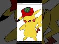 Draw Pikachu using Python Turtle || Python program @firetechnico