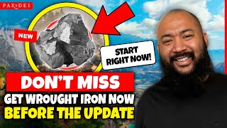 How To Get Wrought Iron Before The Update - Pax Dei