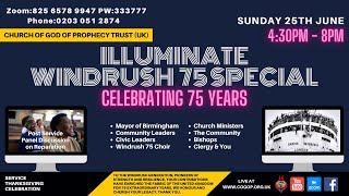 COGOP Sunday Evening Service | Illuminate Windrush 75 Special | 25 June 2023