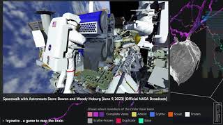 NASA - Spacewalk with Astronauts Steve Bowen and Woody Hoburg (June 9, 2023)