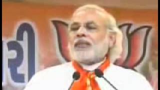 Narendra Modi at BJP meet in Rajkot-1