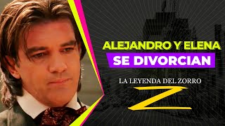 Elena pide el divorcio a Alejandro Murrieta | La leyenda del Zorro | Hollywood Clips en Español