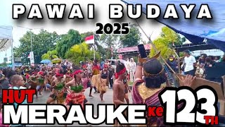 MERIAH❗️ PAWAI BUDAYA HUT MERAUKE KE-123 TAHUN | MERAUKE - PAPUA SELATAN