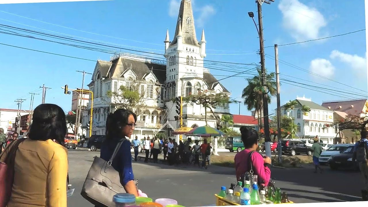 A Walk Around Georgetown, Capital City Of Guyana - YouTube