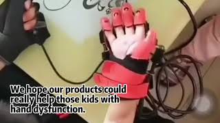 Hand Rehabilitation Robot Gloves for Children with Hand dysfunction