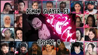 Demon Slayer Season 3 Episode 4 Reaction Mashup | Full Reaction