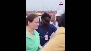 AP Deputy CM Pawan Kalyan Slip Down in Maha Kumbh Mela || Prayagraj || Janasena || CMTV