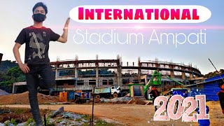 International Stadium football playground / Ampati  / south west garo hills meghalaya\