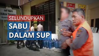 Oknum Polisi di Medan Selundupkan Sabu untuk Tahanan, Tertangkap Basah saat Dimasukkan ke Dalam Sup